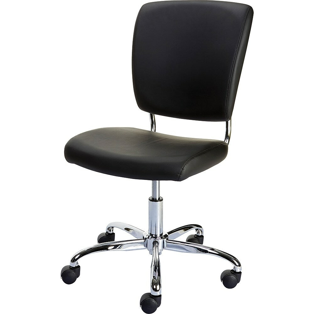 Staples Nadler Luxura Armless Office Chair - Black