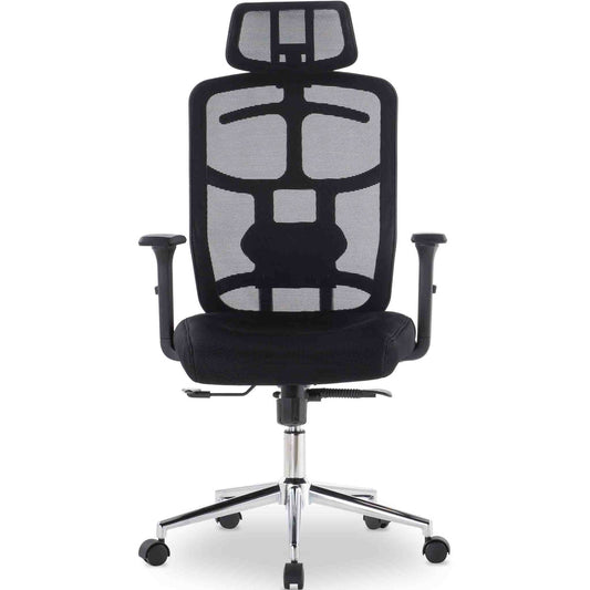 MotionGrey M Mesh Series Office Chair- High Back Executive Ergonomic Chair With Breathable Mesh Back- Black