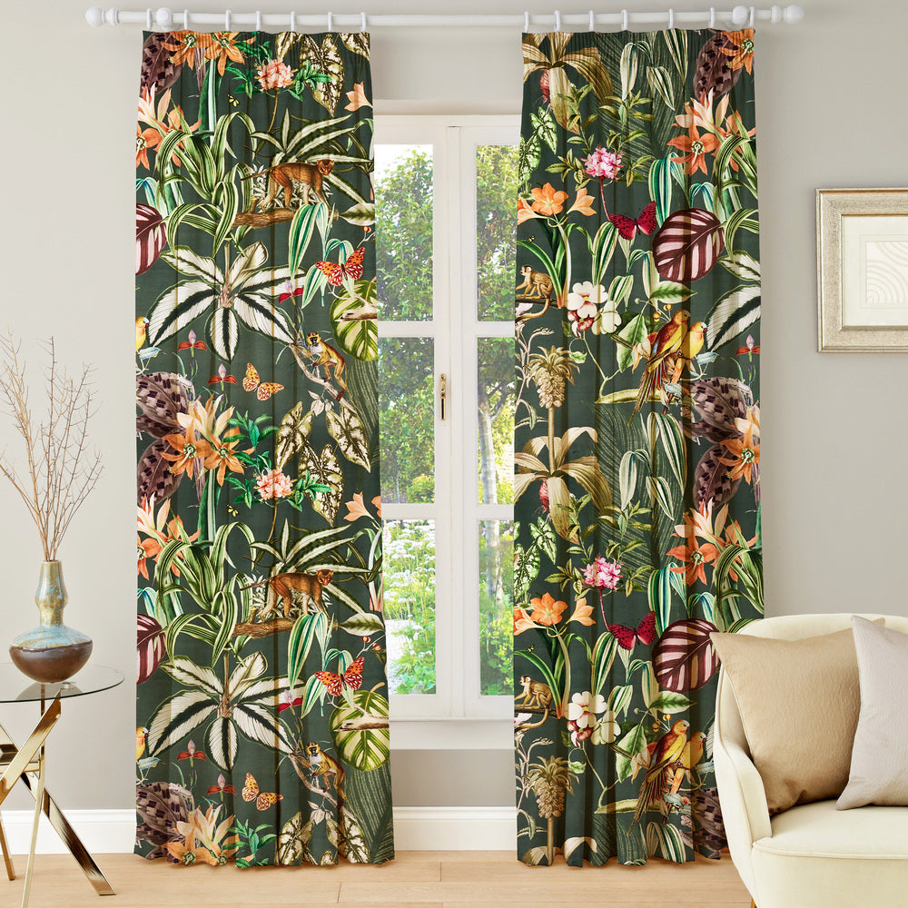 Barbados Jade Made to Measure Curtains