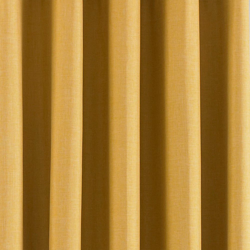 Twilight Thermal Blackout Eyelet Curtains Ochre