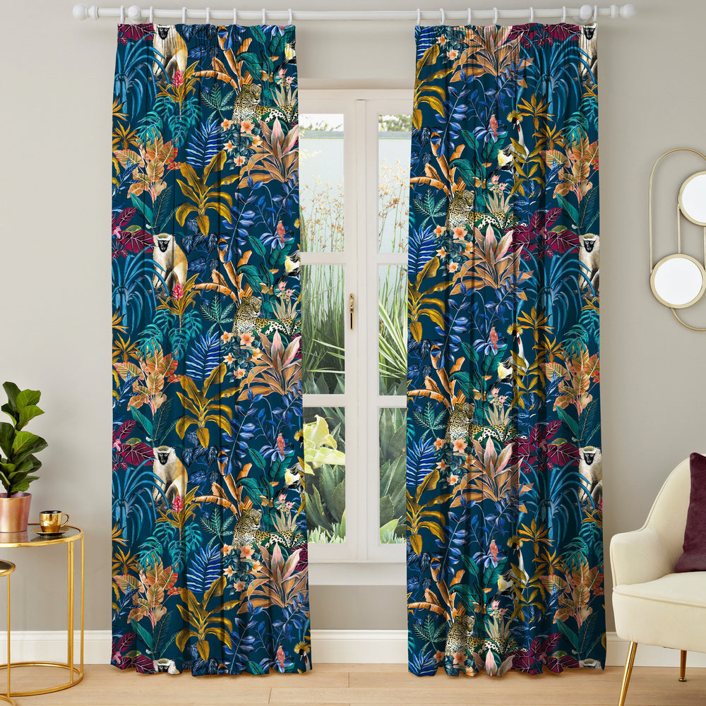 Exotic Trail Moonlight Made to Measure Curtains