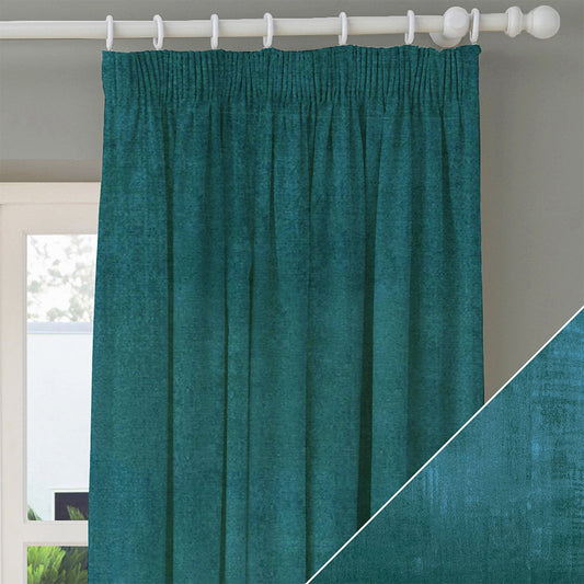 Heritage Teal Made to Measure Curtains