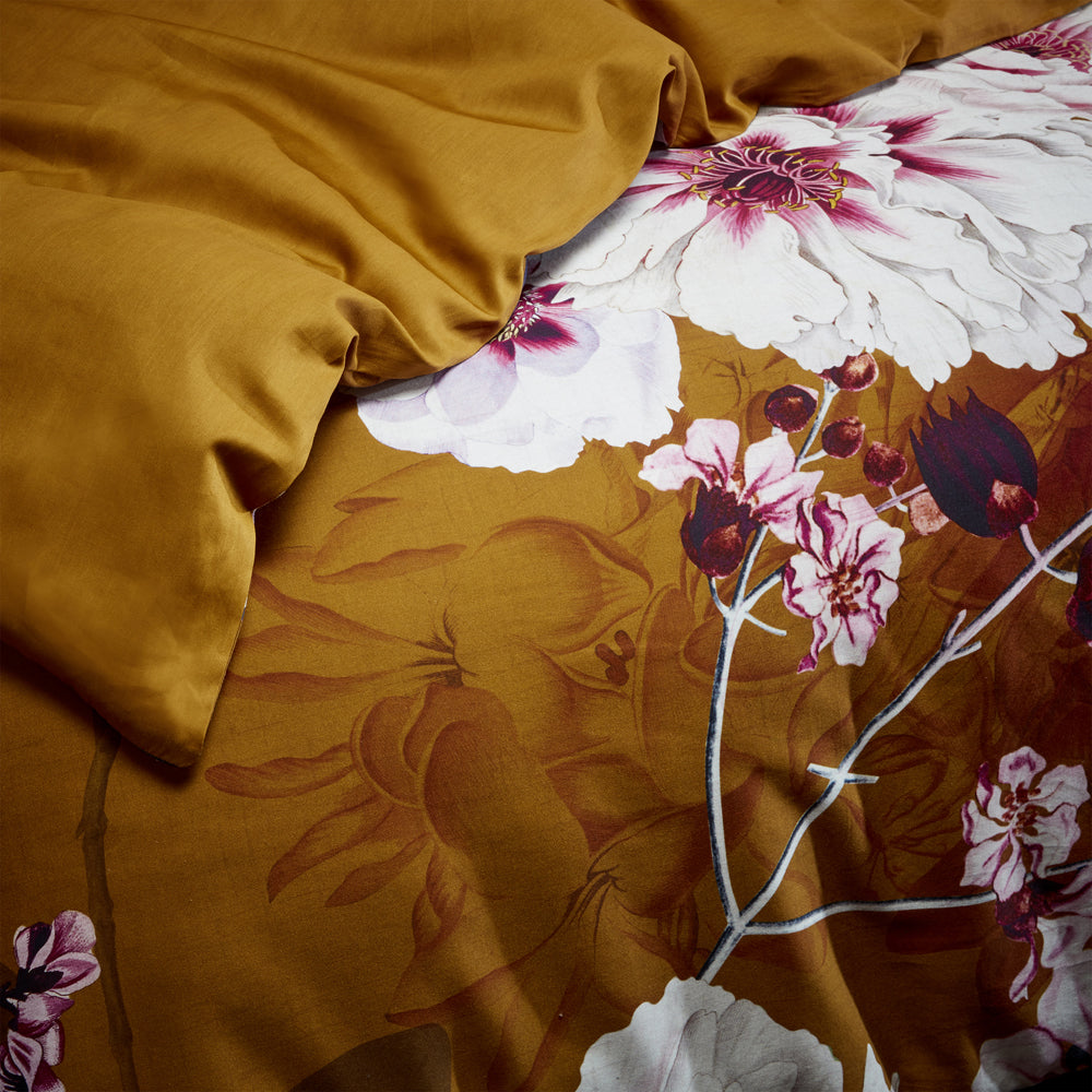 Kyoto Floral 100% Cotton Duvet Cover Set Multi
