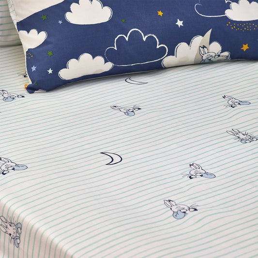 Sleepy Head Peter Rabbit™ Fitted Bed Sheet Mint
