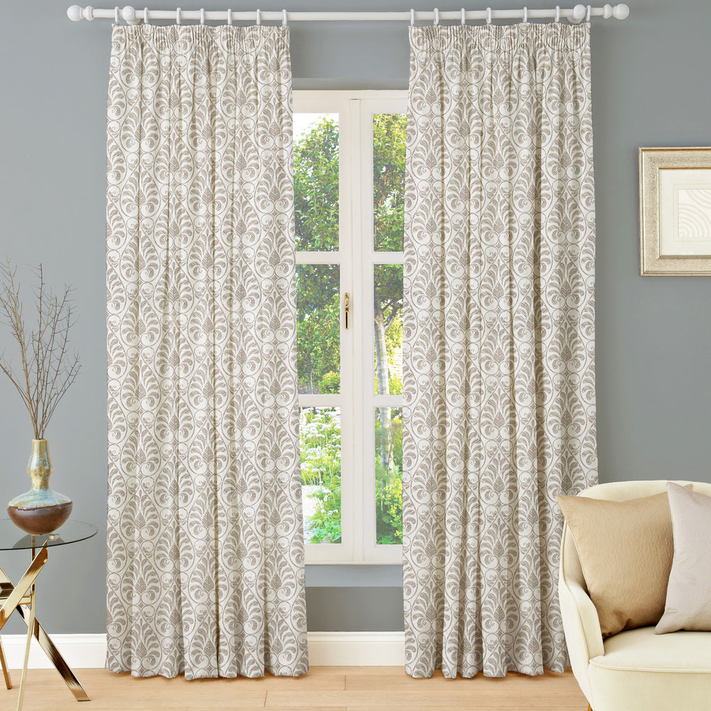 Seraphina Ivory Made to Measure Curtains