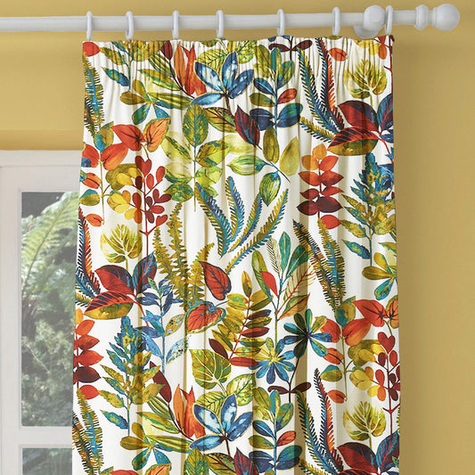 Tonga Spice Floral Made to Measure Curtains