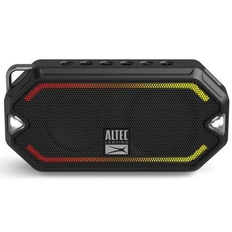 Altec Lansing HydraMini Everything Proof Portable LED IP67 Bluetooth Speaker