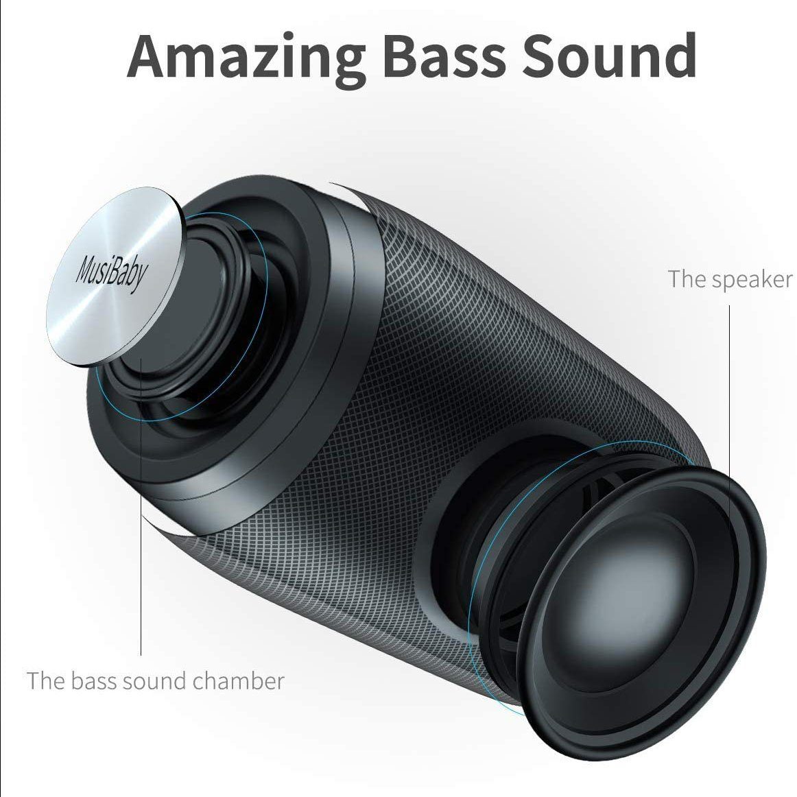 Dual Pairing Bluetooth 5.0 Speaker