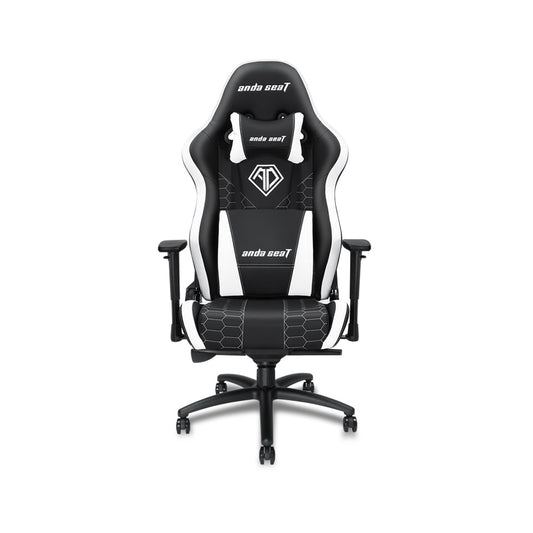 Anda Seat Spirit King Series Ergonomic High Back E-Sports Chair, Black/White (AD4XL-05-BW-PV)