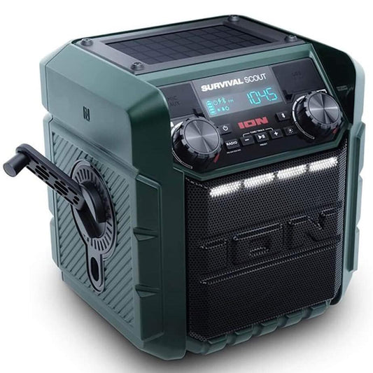 ION Audio iPA95 Survival Scout Solar Energy Speaker/Radio (Refurbished)