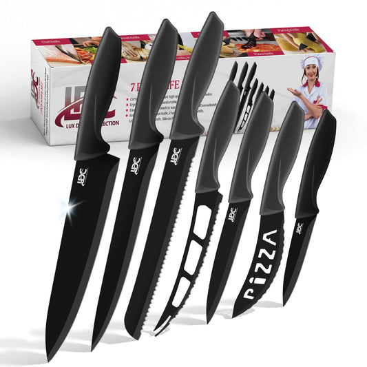 Lux Decor Collection Kitchen Knife Set Ultra Sharp Stainless Steel Knives Set