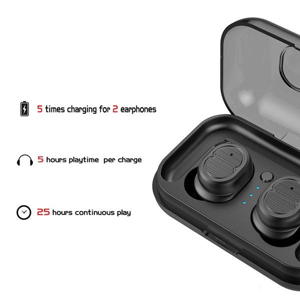 Mini True Wireless Earbuds TWS Touch Control Bluetooth 5.0 Headphone