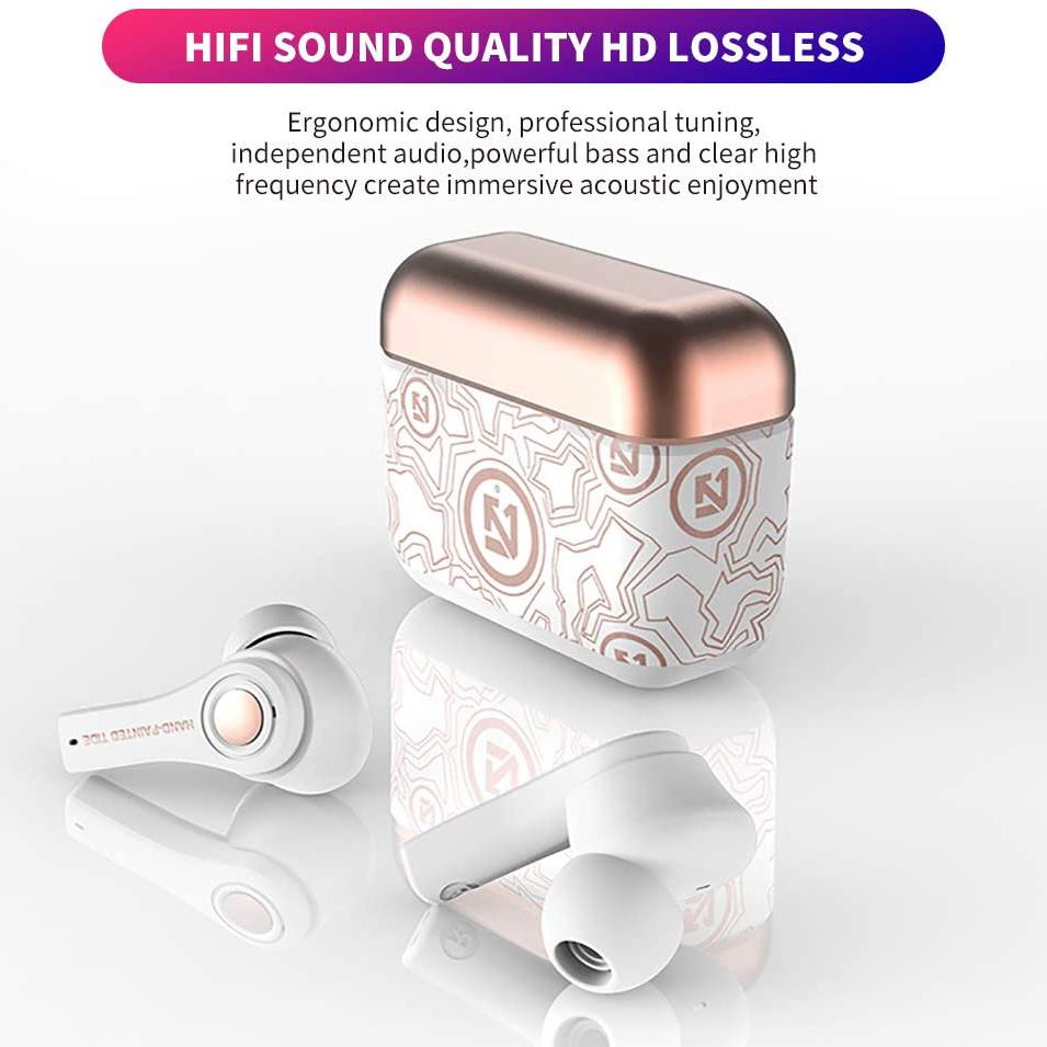 New Graffiti Wireless Earbuds Bluetooth 5.0 Earphones