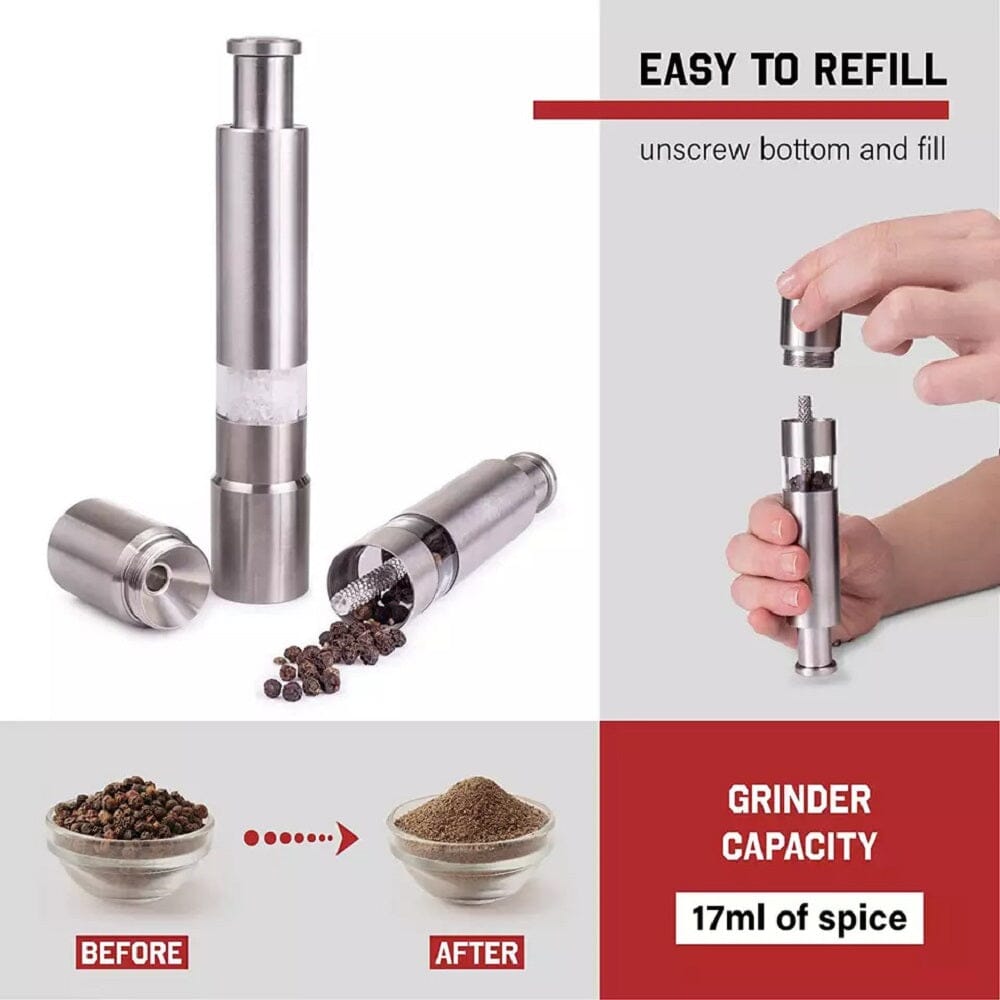 Nuvita Salt and Pepper Grinder Mini Set