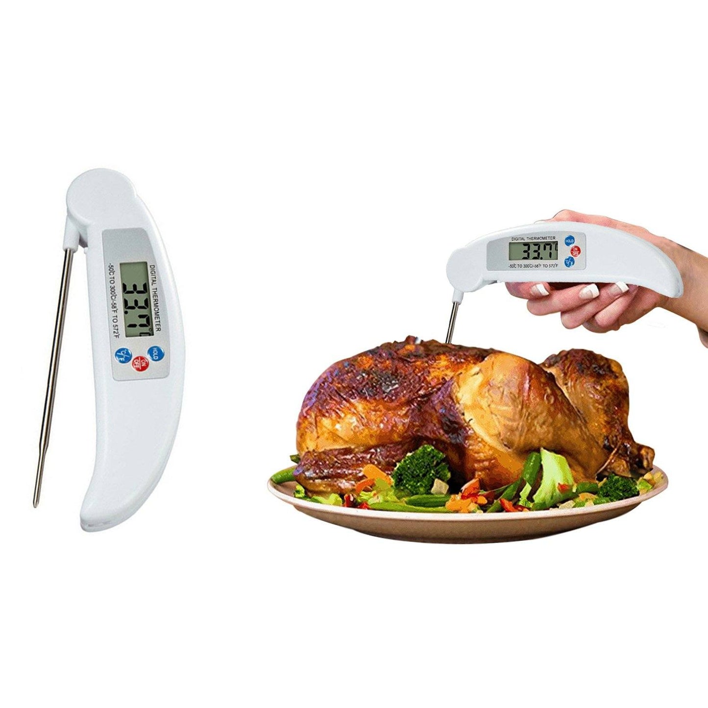 ProThermo Instant-Read Digital Meat Thermometer