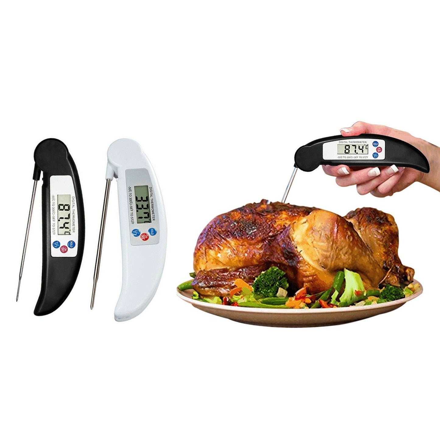 ProThermo Instant-Read Digital Meat Thermometer