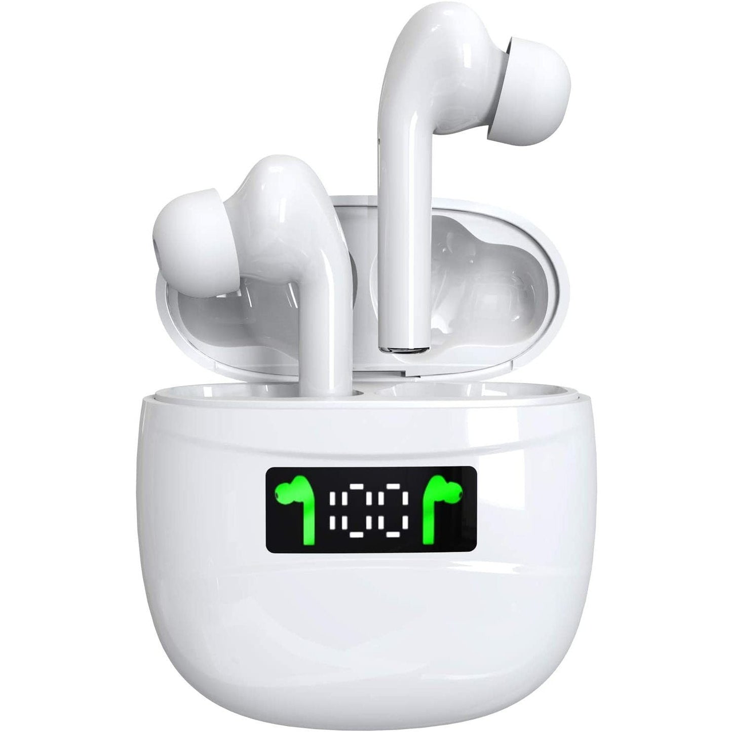 ROCXF TWS Wireless Earbuds with LED Power Supply Display Case