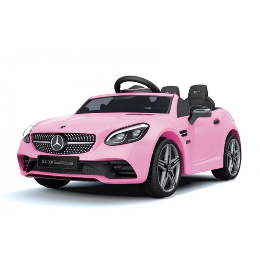 Ηλεκτροκίνητο Παιδικό Αυτοκίνητο Licensed Mercedes SLC 12V σε ροζ χρώμα